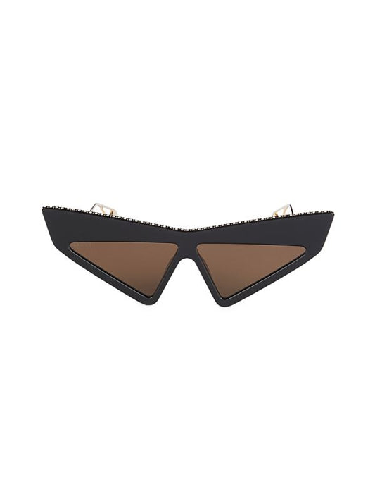 70MM Crystal-Embellished Cat Eye Sunglasses - Gucci