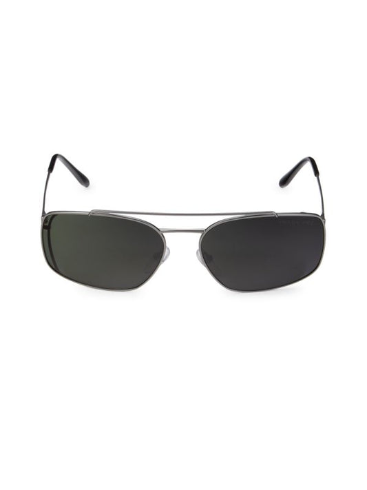 Prada 62MM Rectangle Sunglasses