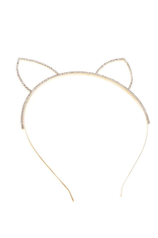 RHINESTONE CAT EARS TOY