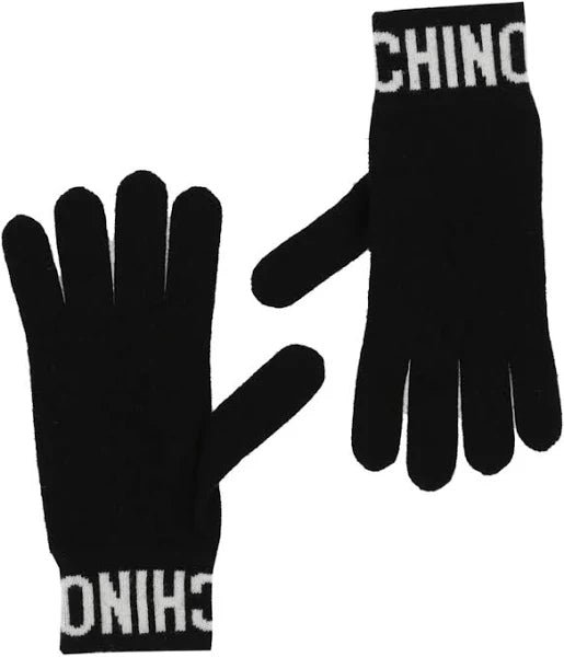 Signature Gloves MOSCHINO